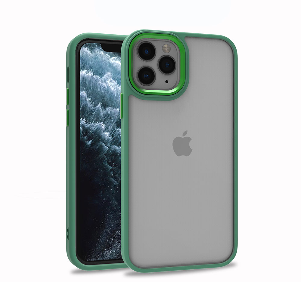 iPhone 11 Pro Uyumlu NXXA Flora Kapak-Yeşil