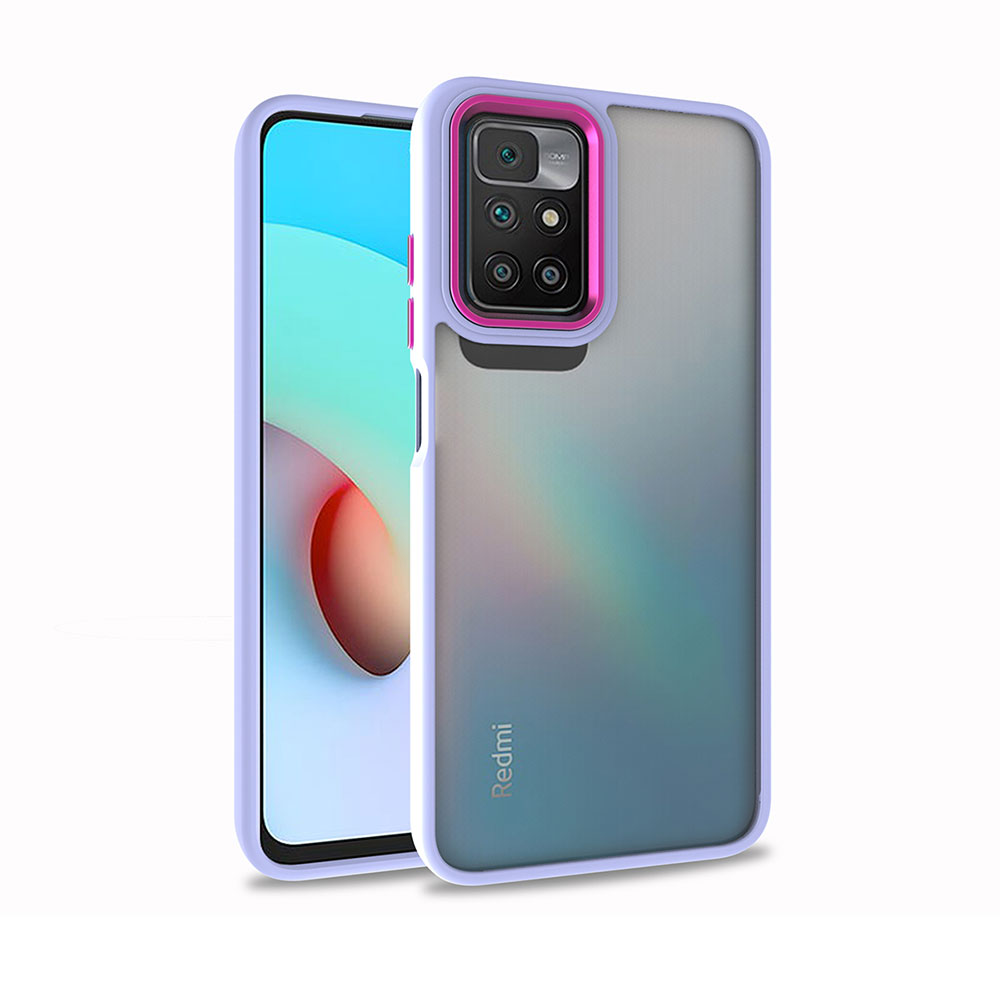 Xiaomi Redmi Note 11T 5G Kılıf NXXA Flora Kapak-Lila