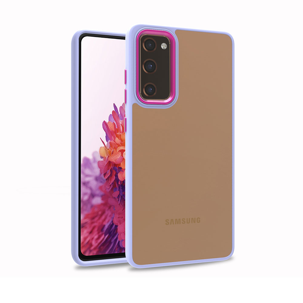 Galaxy S20 FE Kılıf NXXA Flora Kapak-Lila