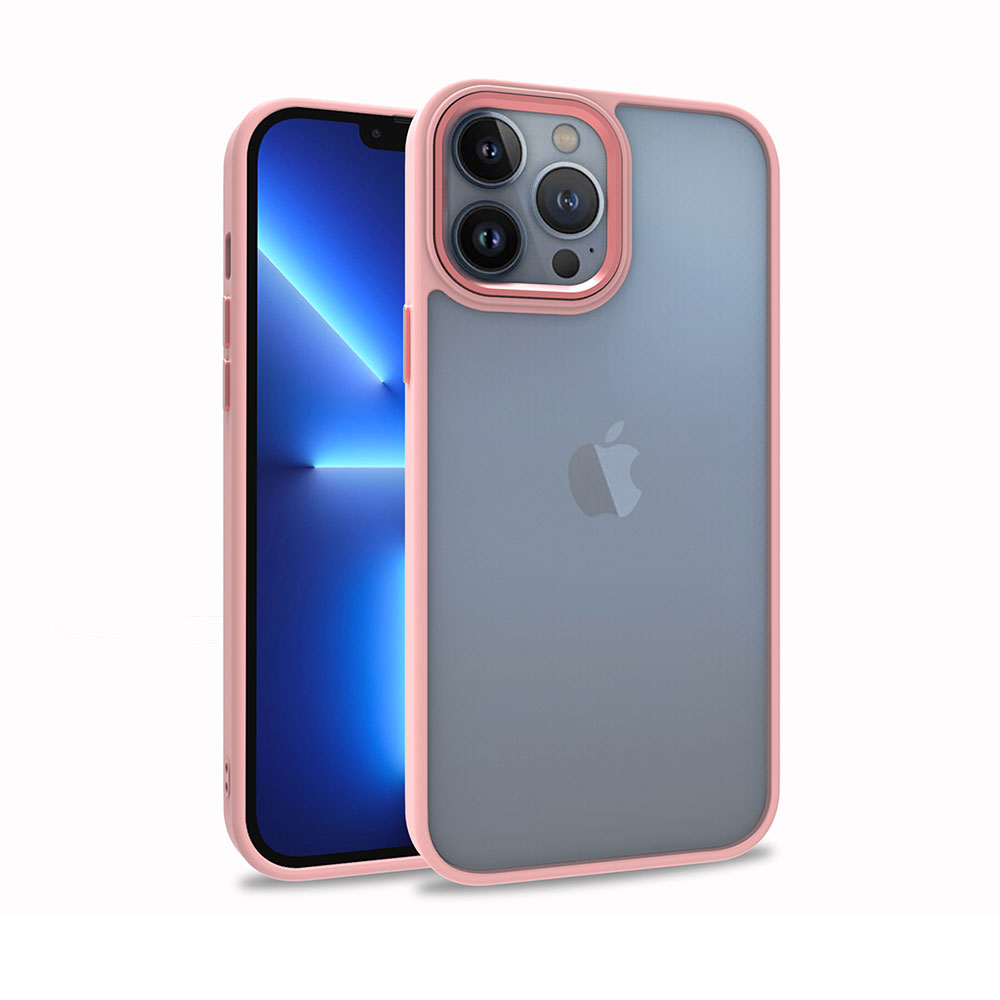 iPhone 13 Pro Max Uyumlu NXXA Flora Kapak-Rose Gold