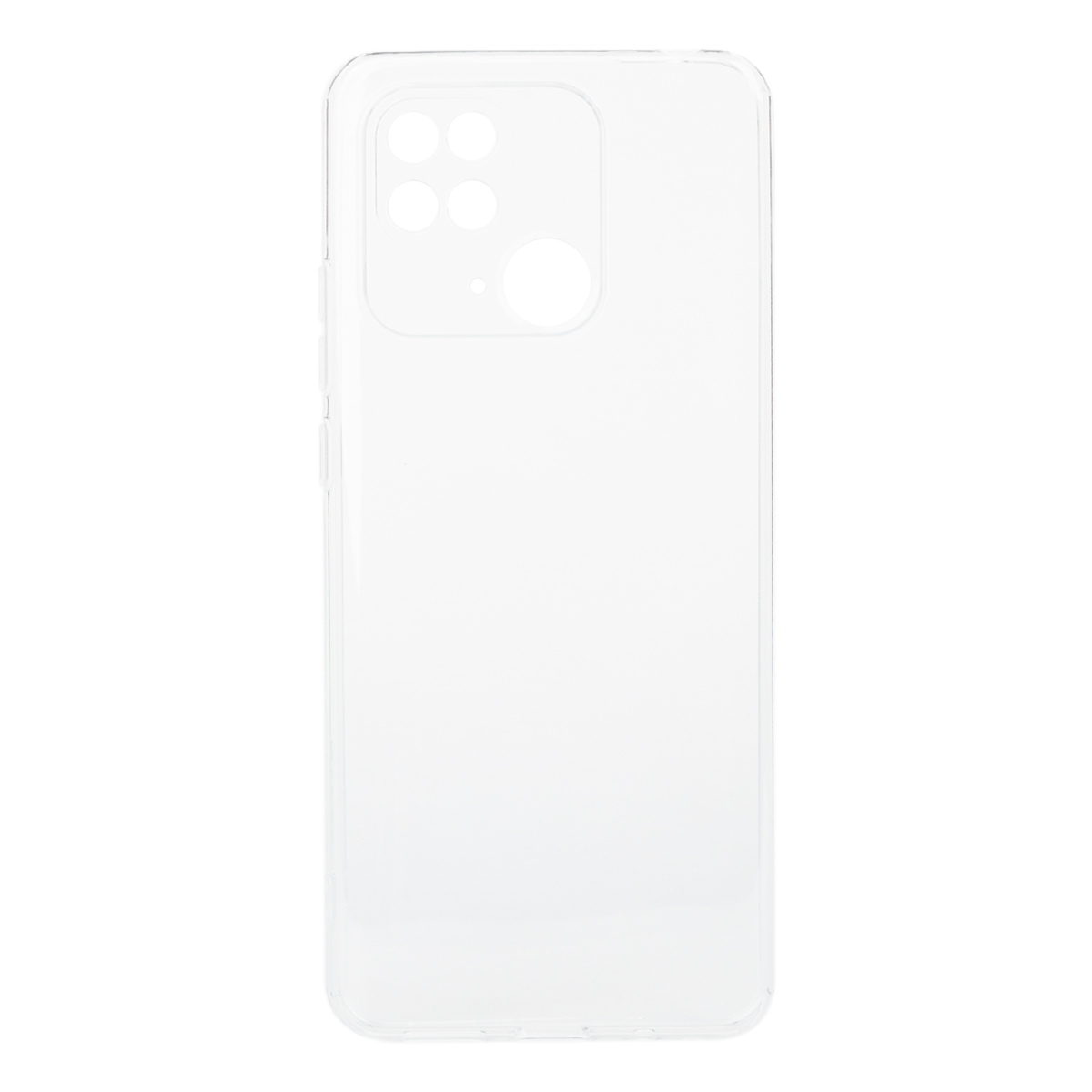 Xiaomi Redmi 10C Kılıf NXXA Kamera Korumalı Süper Silikon Kapak-Renksiz