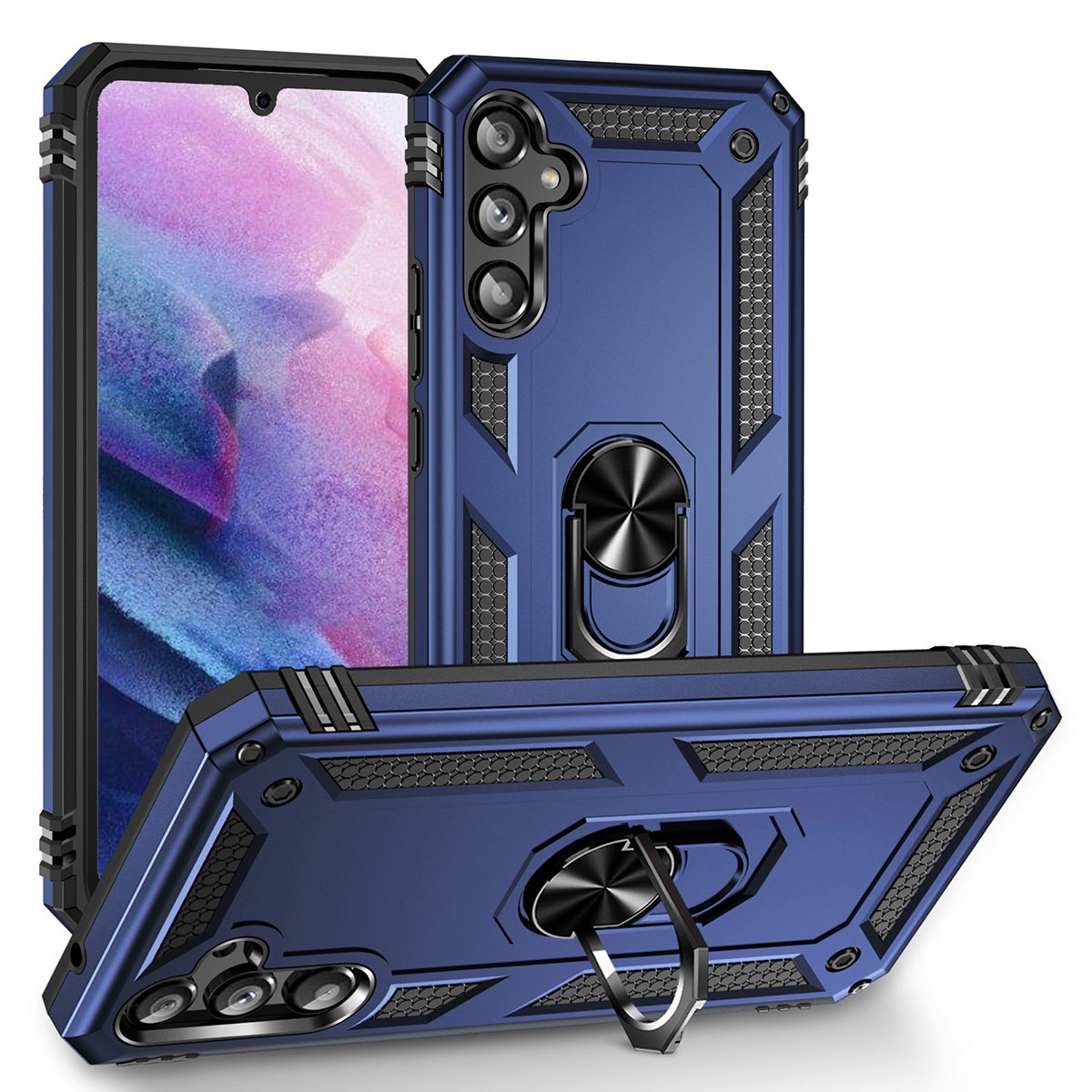 Galaxy A54 Kılıf NXXA Vega Kapak-Mavi