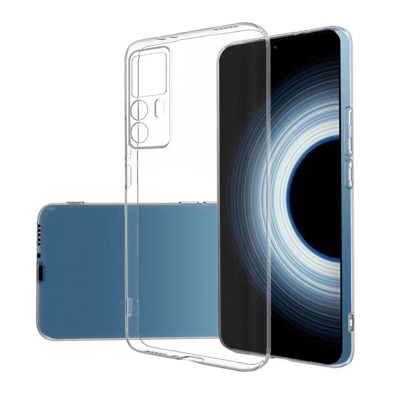 Xiaomi Mi 12T Pro Kılıf NXXA Süper Silikon Kapak-Renksiz