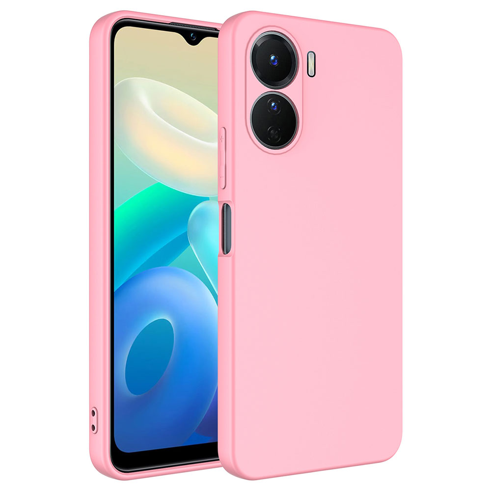 Vivo Y16 Kılıf NXXA Mara LaAAKan Kapak-Pembe