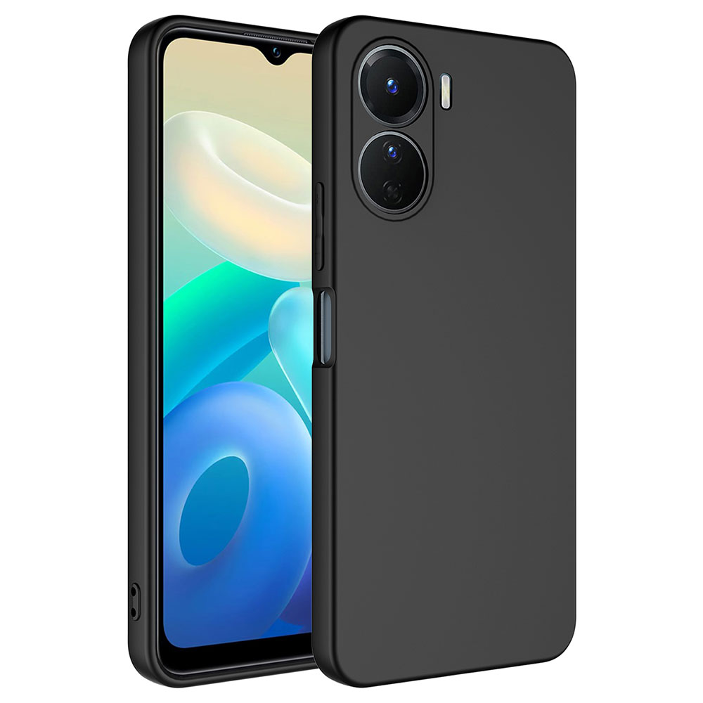 Vivo Y16 Kılıf NXXA Mara LaAAKan Kapak-Siyah
