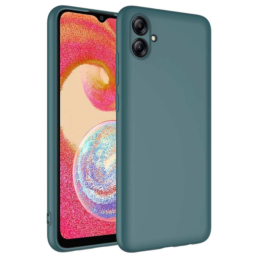 Galaxy A04E Kılıf NXXA Mara LaAAKan Kapak-Koyu Yeşil