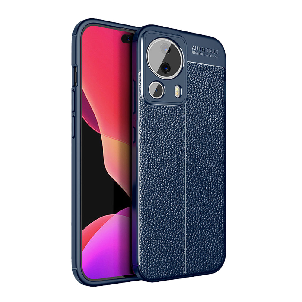 Xiaomi Mi 13 Lite Kılıf NXXA Niss Silikon Kapak-Lacivert
