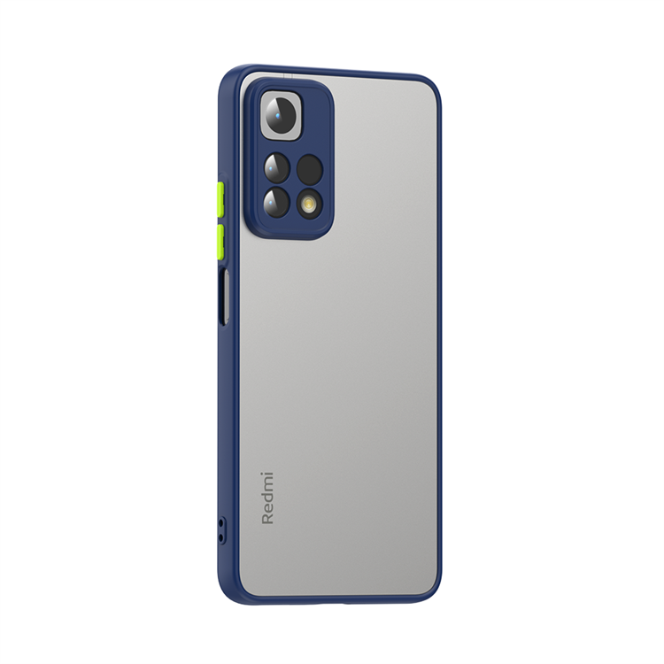 Xiaomi Redmi Note 11 Pro 5G Kılıf NXXA Hux Kapak-Lacivert
