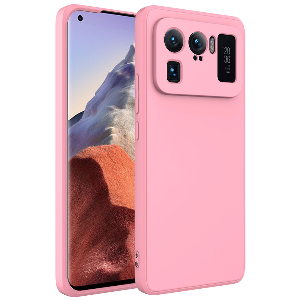 Xiaomi Mi 11 Ultra Kılıf NXXA Mara LaAAKan Kapak-Pembe