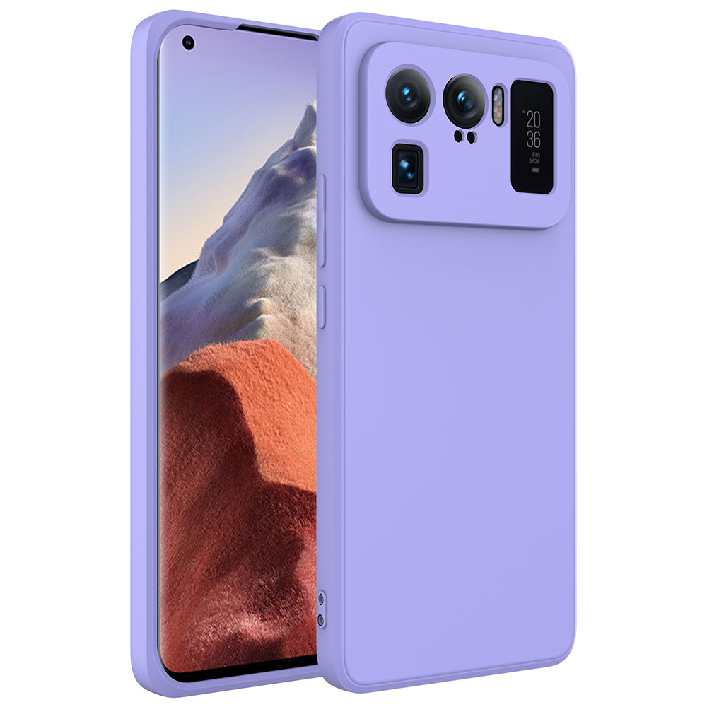 Xiaomi Mi 11 Ultra Kılıf NXXA Mara LaAAKan Kapak-Lila