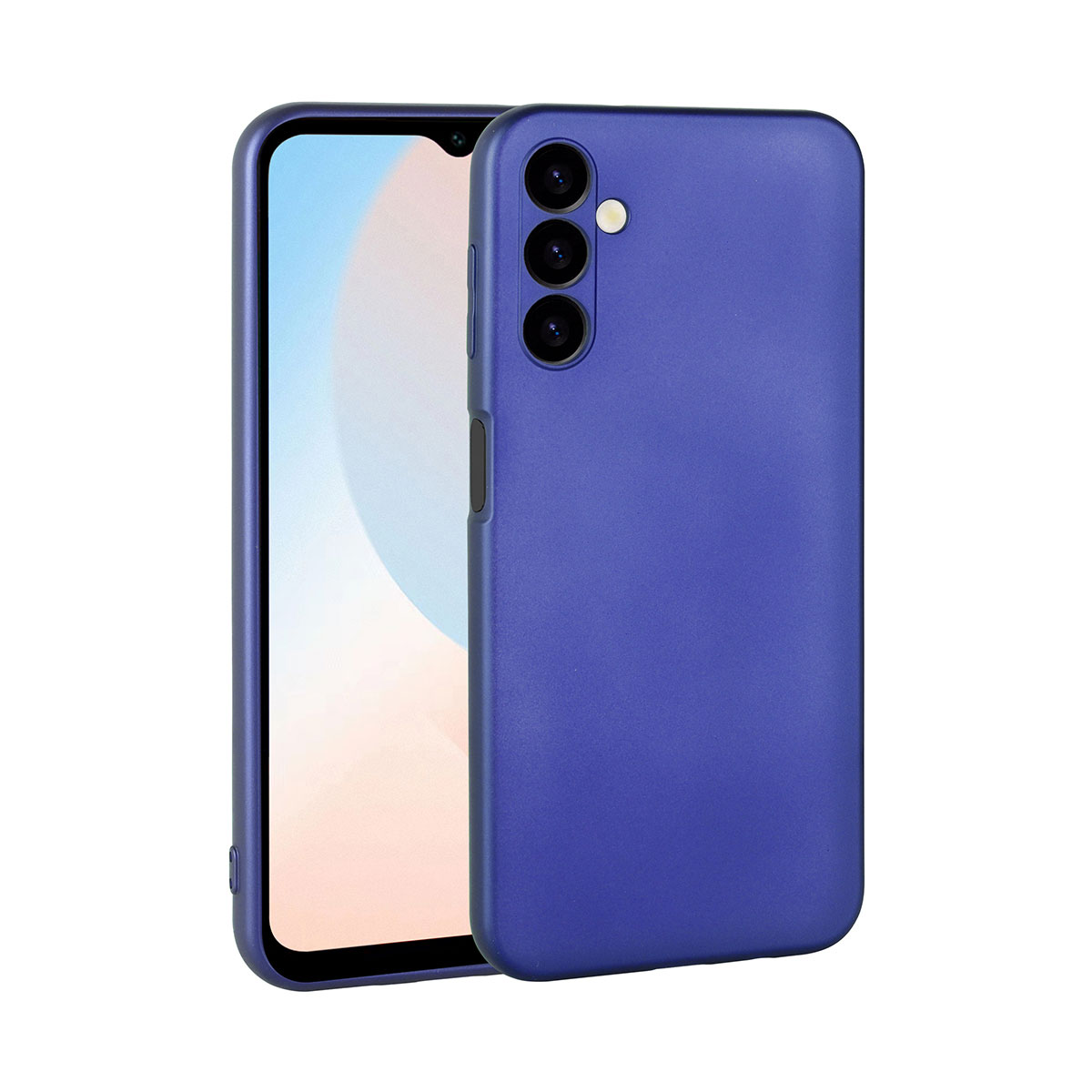 Galaxy A24 Kılıf NXXA Premier Silikon Kapak-Saks Mavi