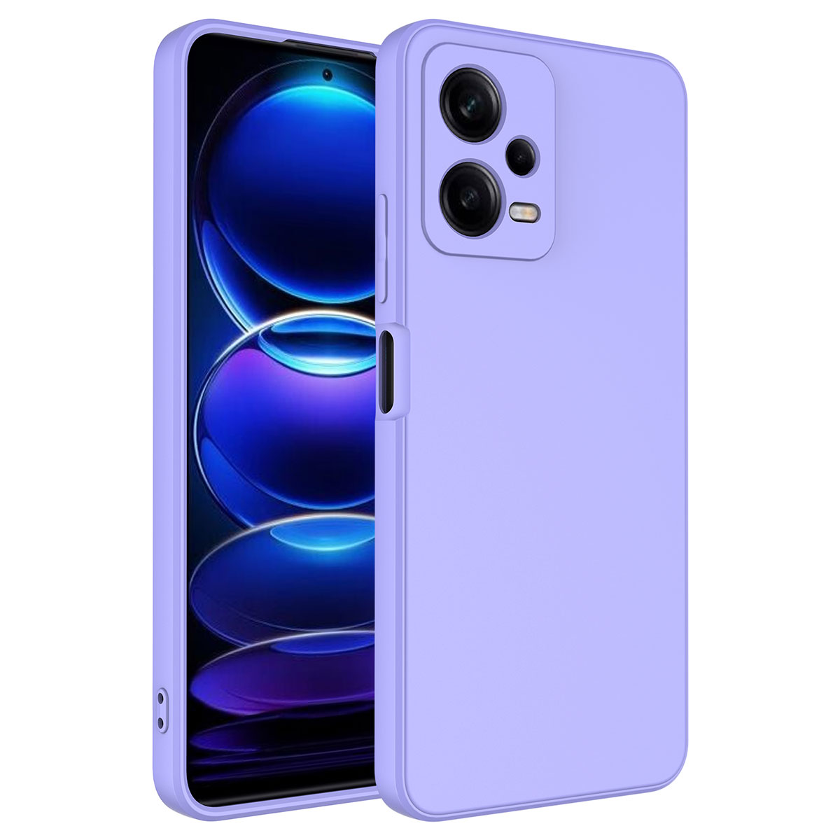 Xiaomi Redmi Note 12 5G Kılıf NXXA Mara LaAAKan Kapak-Lila