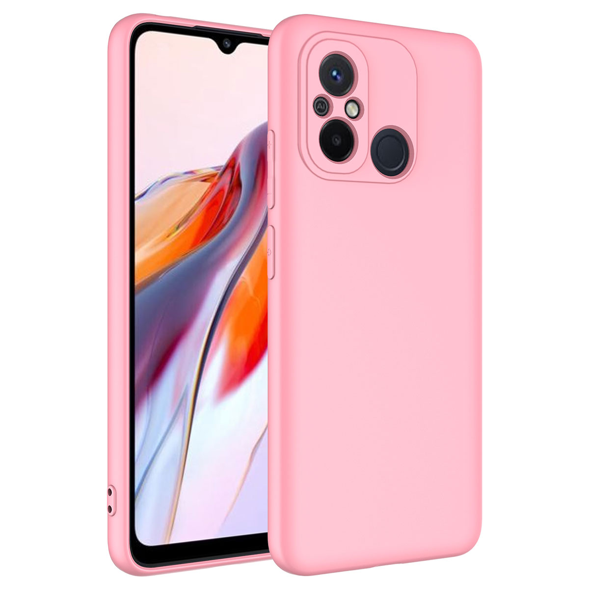 Xiaomi Redmi 12C Kılıf NXXA Mara LaAAKan Kapak-Pembe