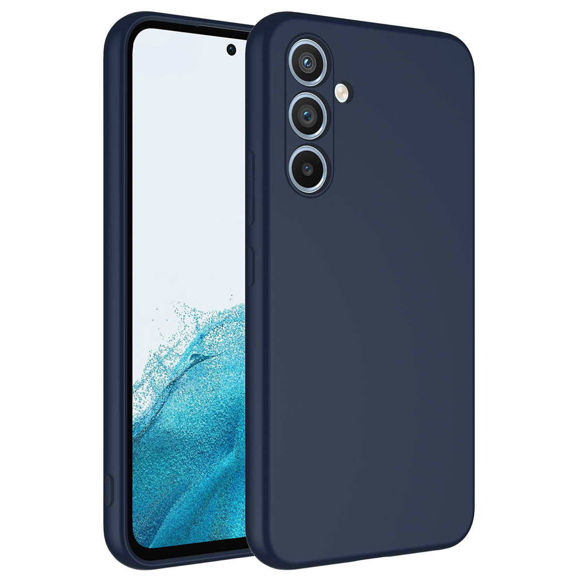 Galaxy A24 Kılıf NXXA Mara LaAAKan Kapak-Lacivert