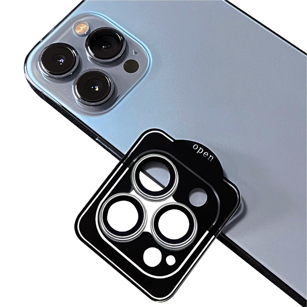 iPhone 14 Pro Uyumlu NXXA CL-11 Safir Parmak İzi Bırakmayan Anti-Reflective Kamera Lens Koruyuc