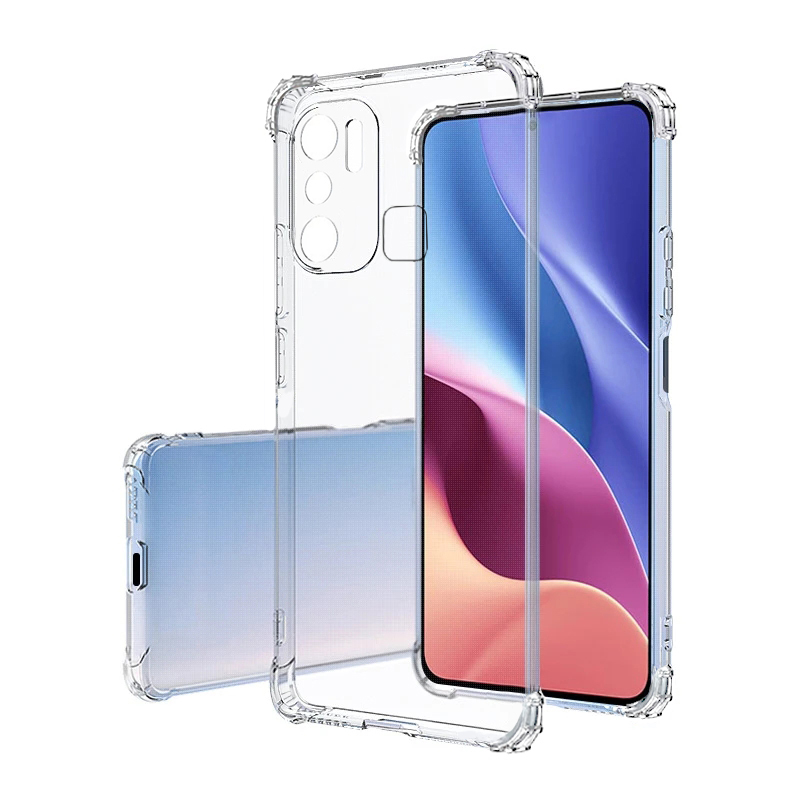 İnfinix Hot 20i Kılıf NXXA 2mm Anti Shock Silikon-Renksiz