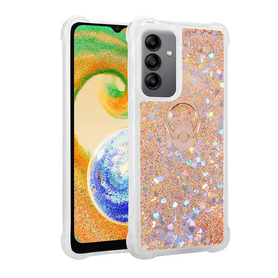 Galaxy A14 Kılıf NXXA Milce Kapak-Gold