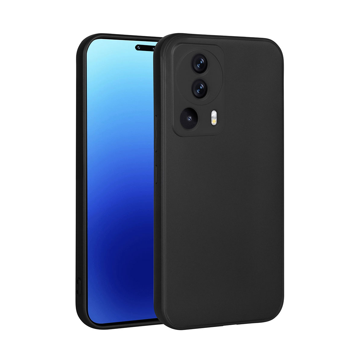 Xiaomi Mi 13 Lite Kılıf NXXA Premier Silikon Kapak-Siyah