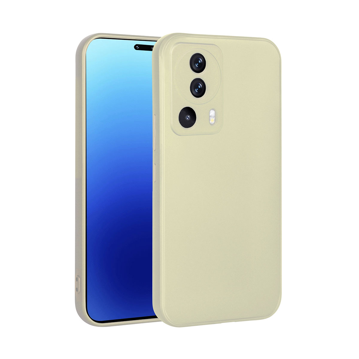 Xiaomi Mi 13 Lite Kılıf NXXA Premier Silikon Kapak-Gold