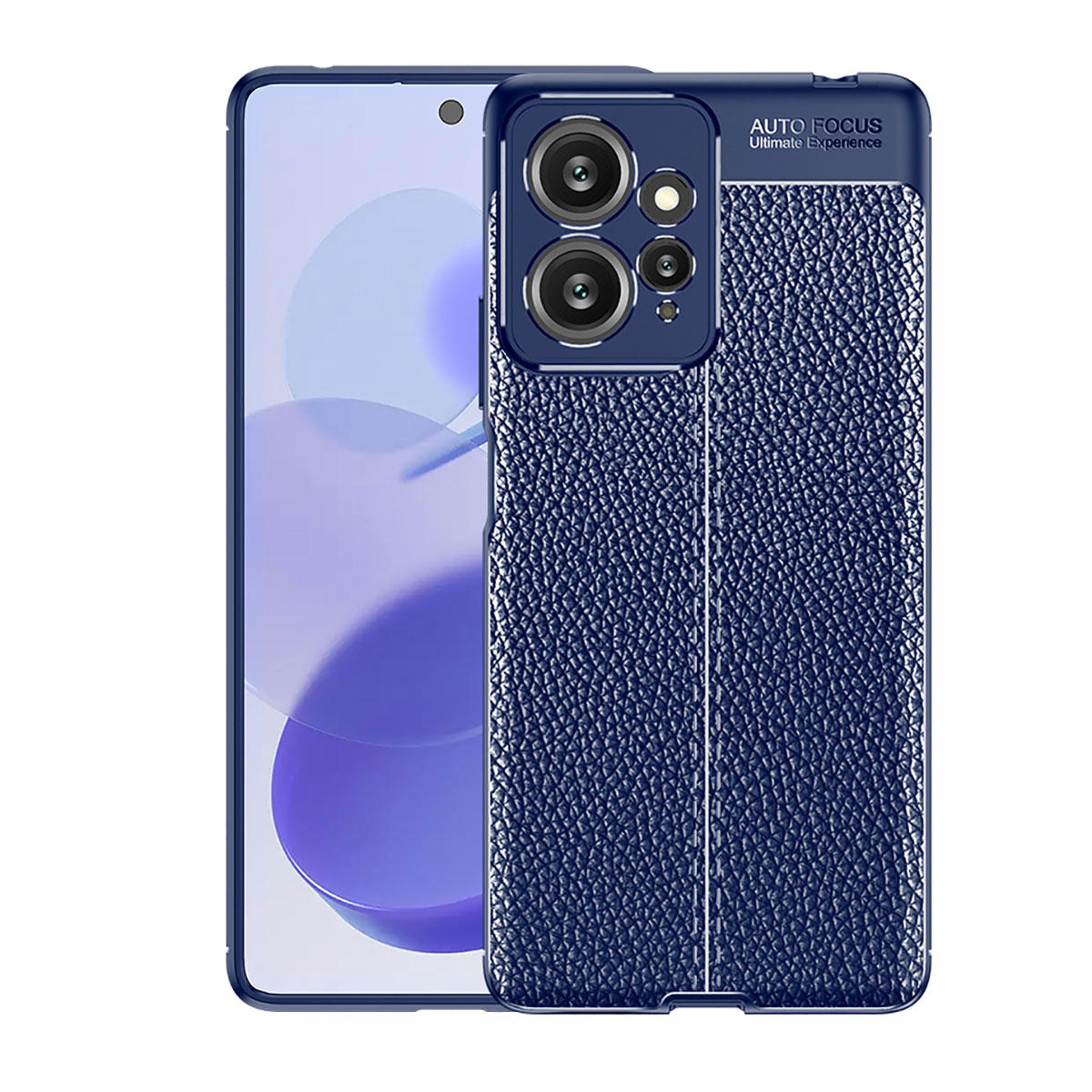 Xiaomi Redmi Note 12 4G Kılıf NXXA Niss Silikon Kapak-Lacivert