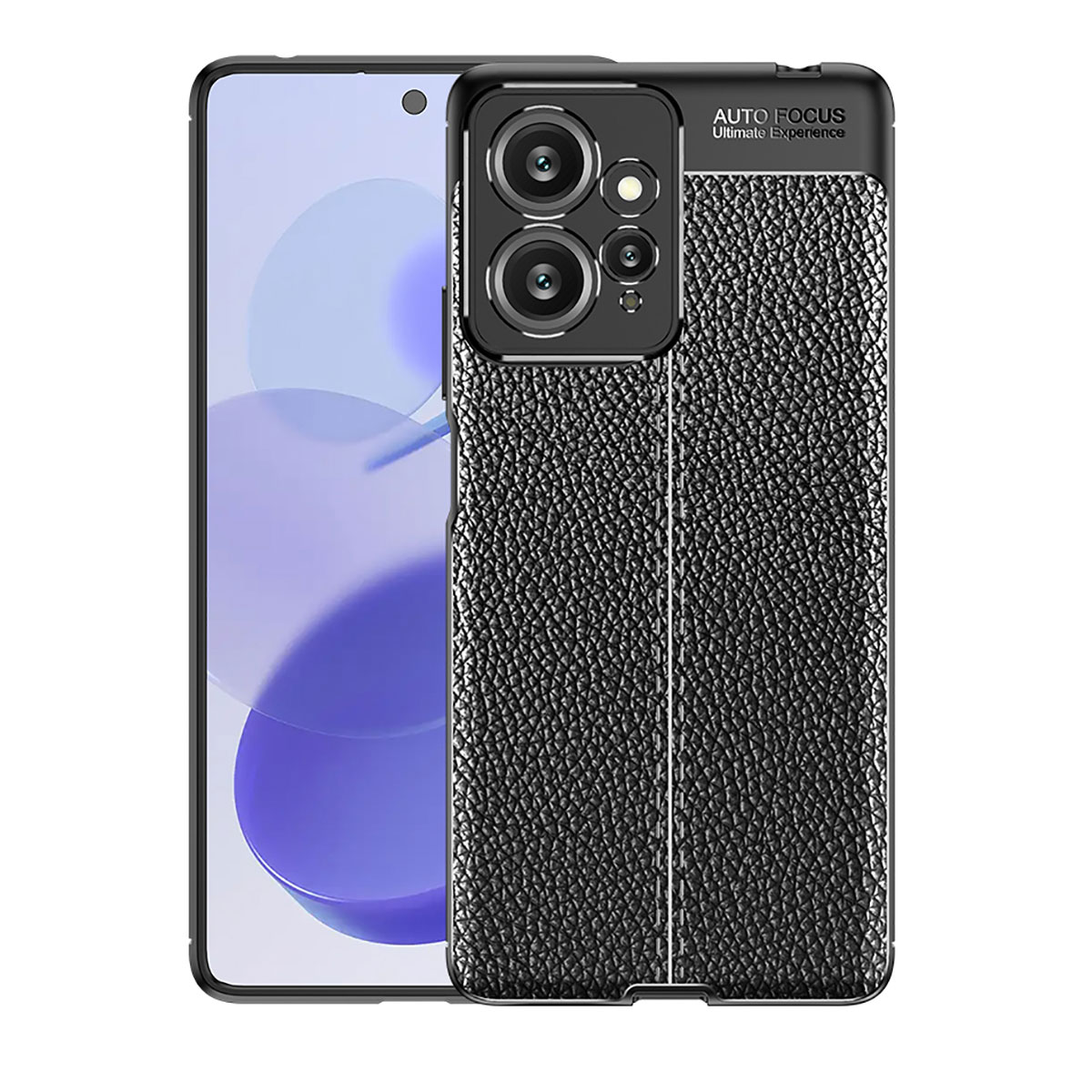 Xiaomi Redmi Note 12 4G Kılıf NXXA Niss Silikon Kapak-Siyah