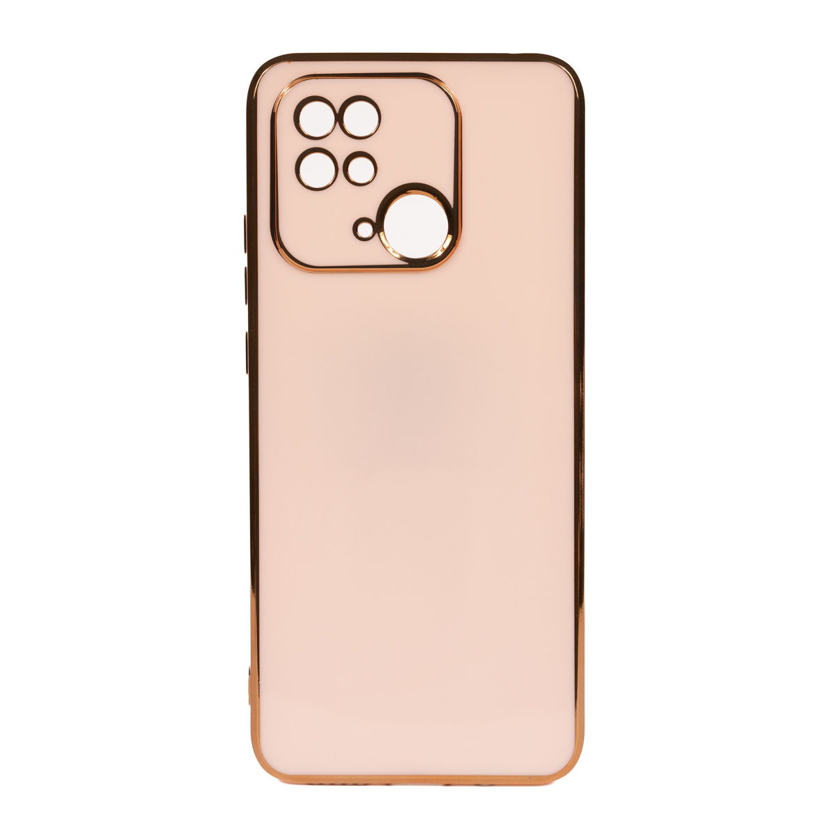 Xiaomi Redmi 10C Kılıf NXXA Bark Kapak-Rose Gold