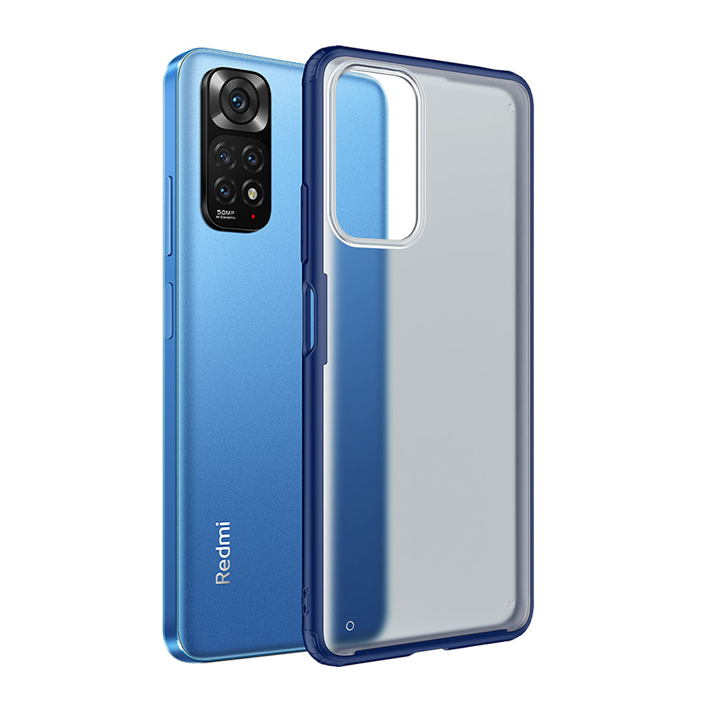 Xiaomi Redmi Note 11S Global Kılıf NXXA Volks Kapak-Lacivert