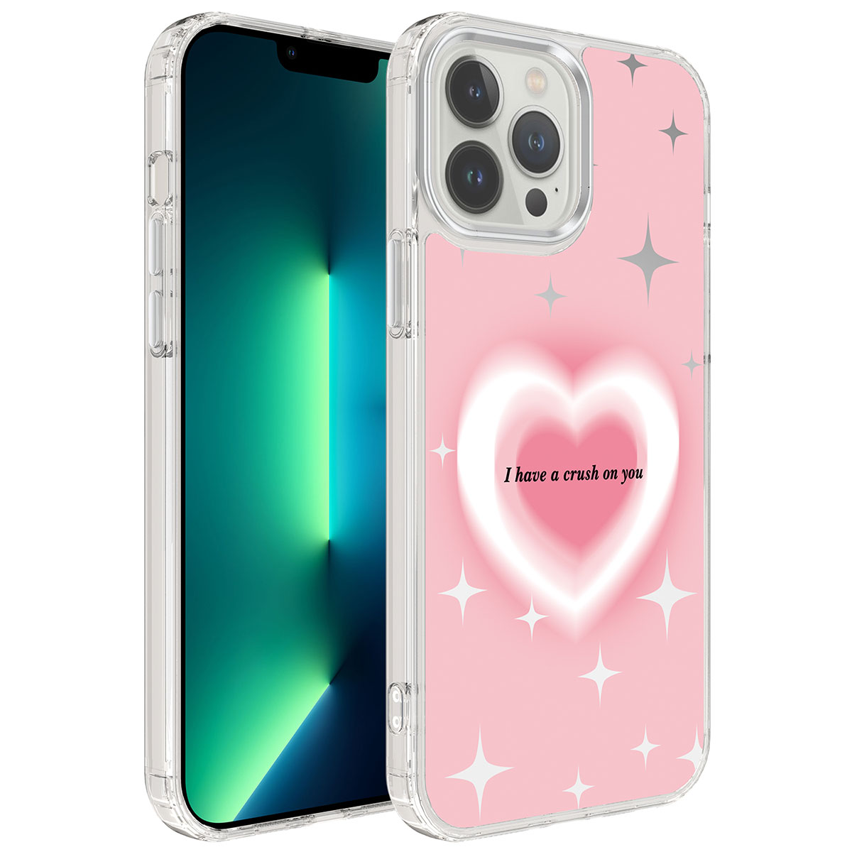iPhone 12 Pro Max Uyumlu Airbagli Parlak Tasarımlı NXXA Mimbo Kapak-NO1