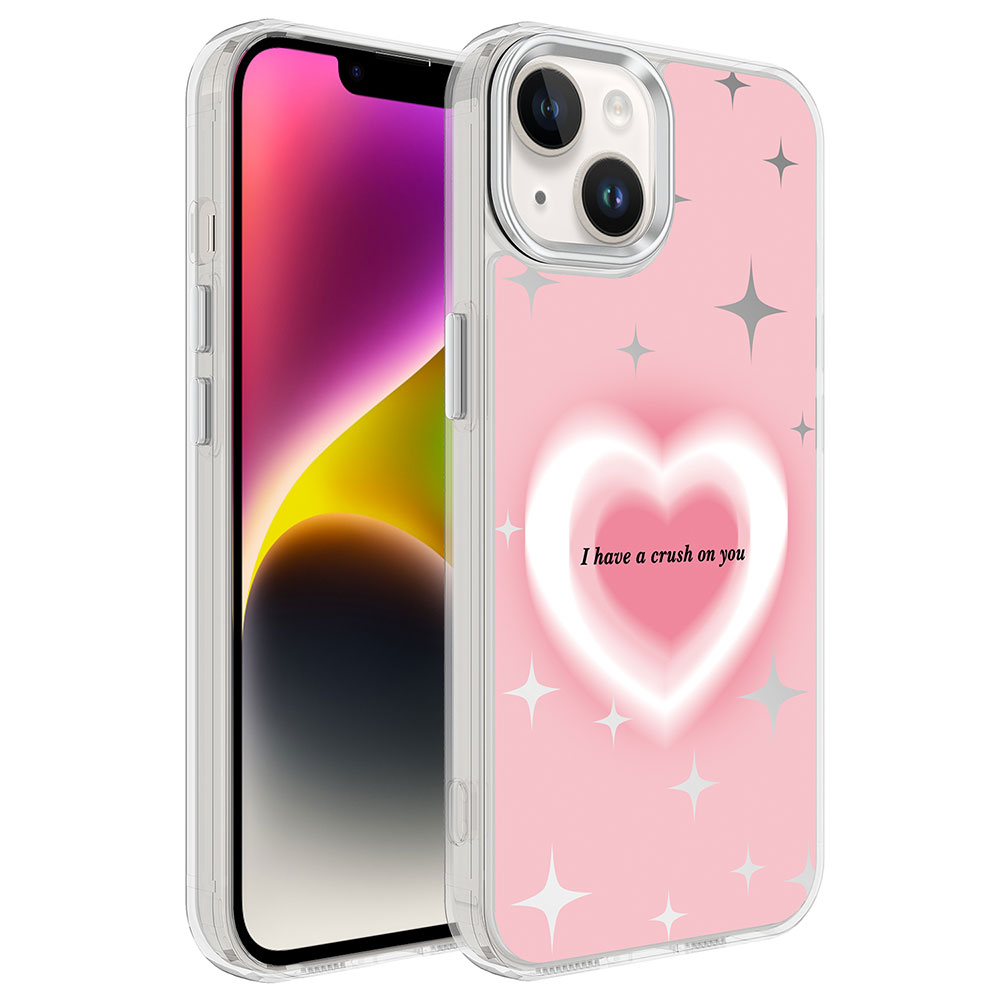 Apple iPhone 14 Plus Kılıf Airbagli Parlak Tasarımlı NXXA Mimbo Kapak-NO1