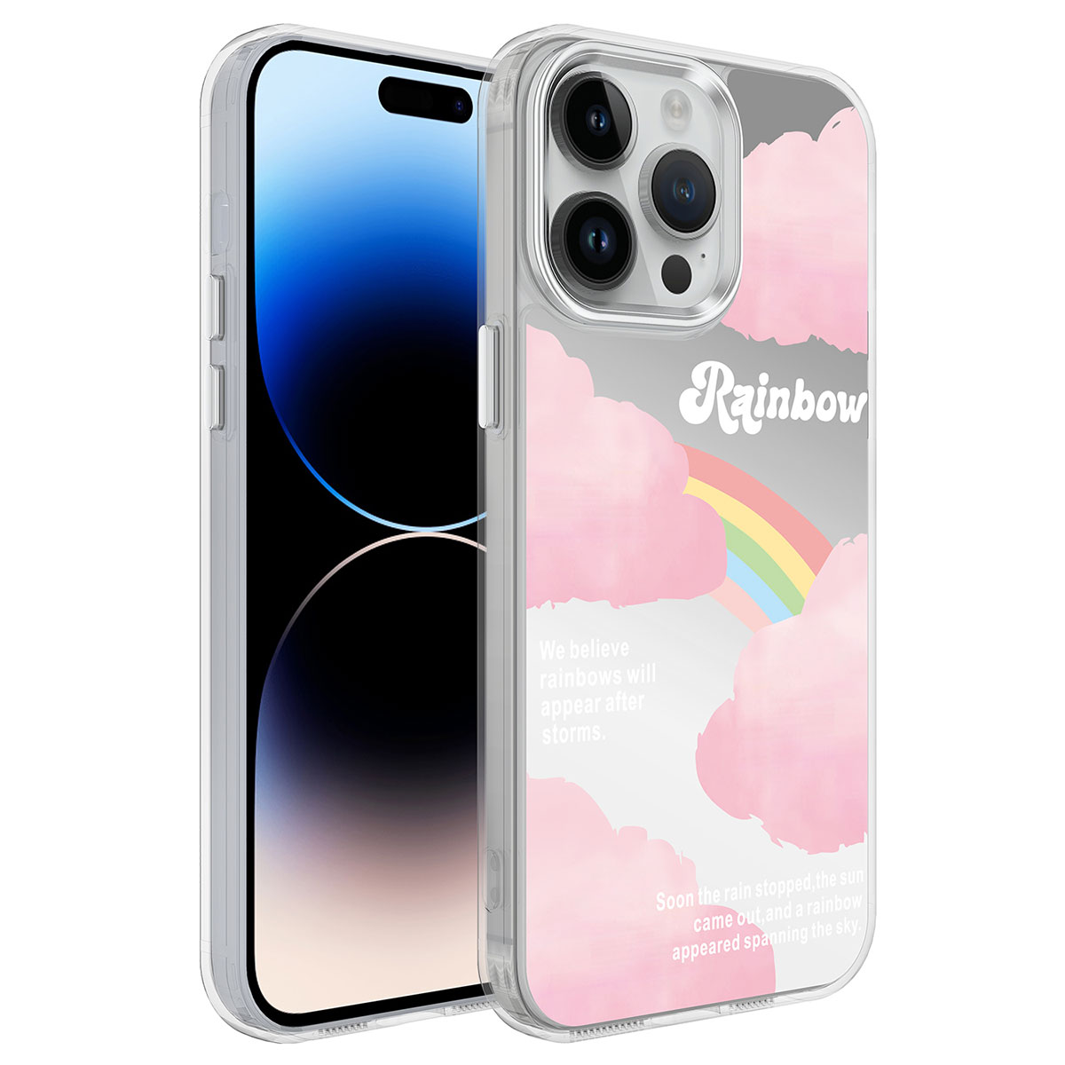 iPhone 14 Pro Uyumlu Airbagli Parlak Tasarımlı NXXA Mimbo Kapak-NO6