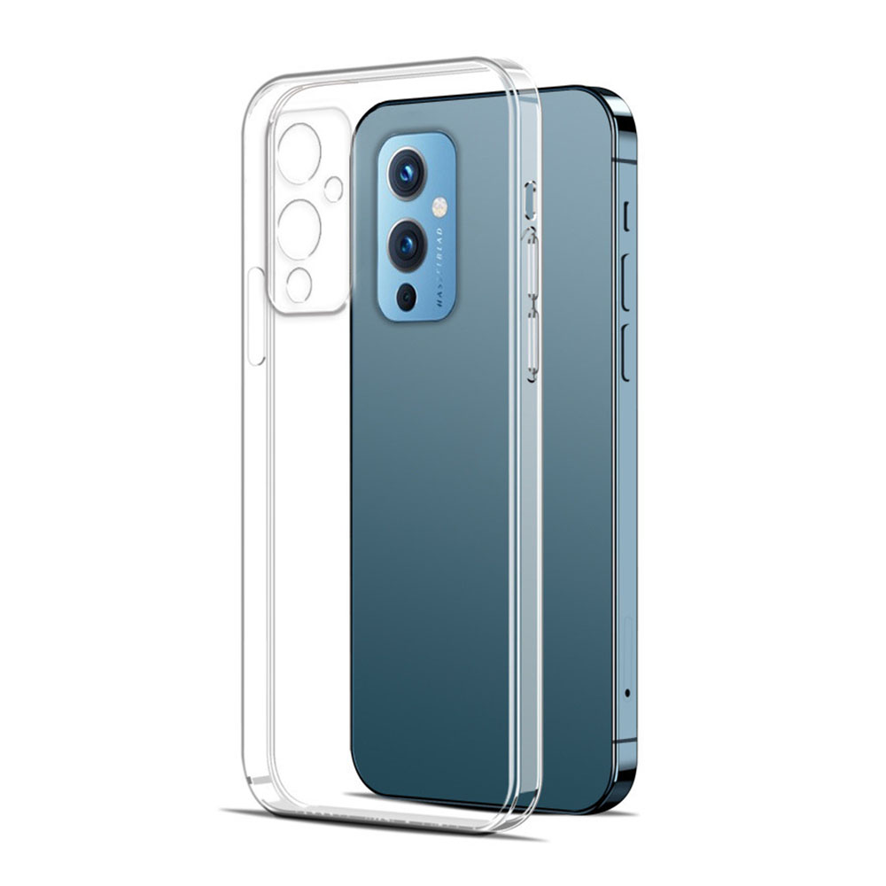 One Plus 9 Kılıf NXXA Süper Silikon Kapak-Renksiz