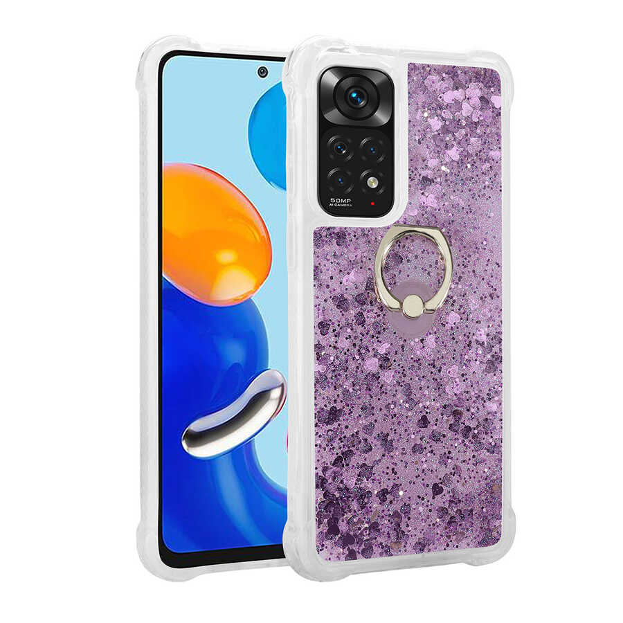 Xiaomi Redmi Note 12 4G Kılıf NXXA Milce Kapak-Mor