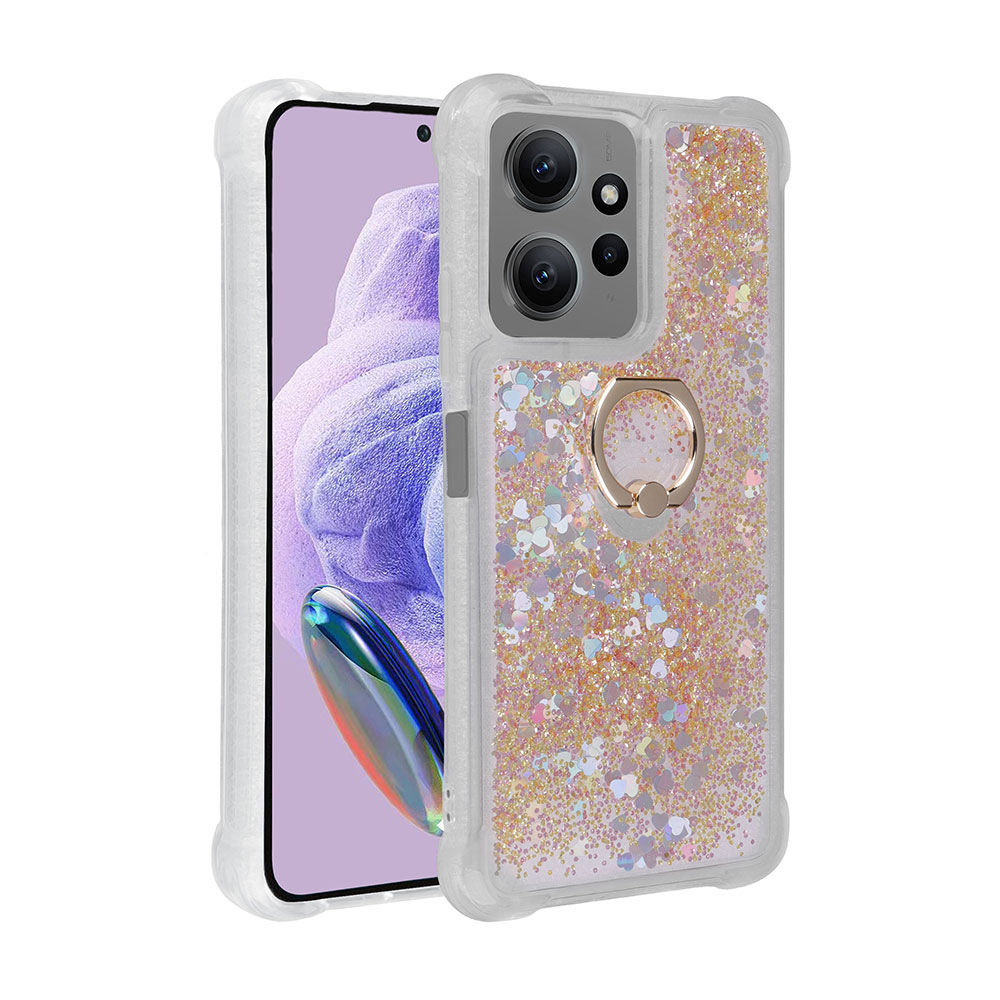 Xiaomi Redmi Note 12 Pro 4G Kılıf NXXA Milce Kapak-Gold