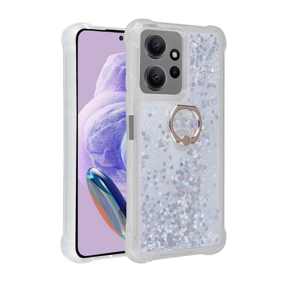 Xiaomi Redmi Note 12 Pro 4G Kılıf NXXA Milce Kapak-Gümüş