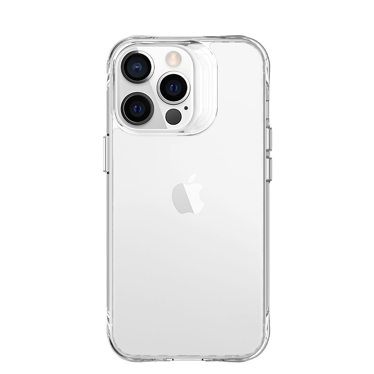 Apple iPhone 13 Pro Kılıf NXXA Şeffaf Ultra İnce Airbag Tasarımlı Okka Kapak-Renksiz