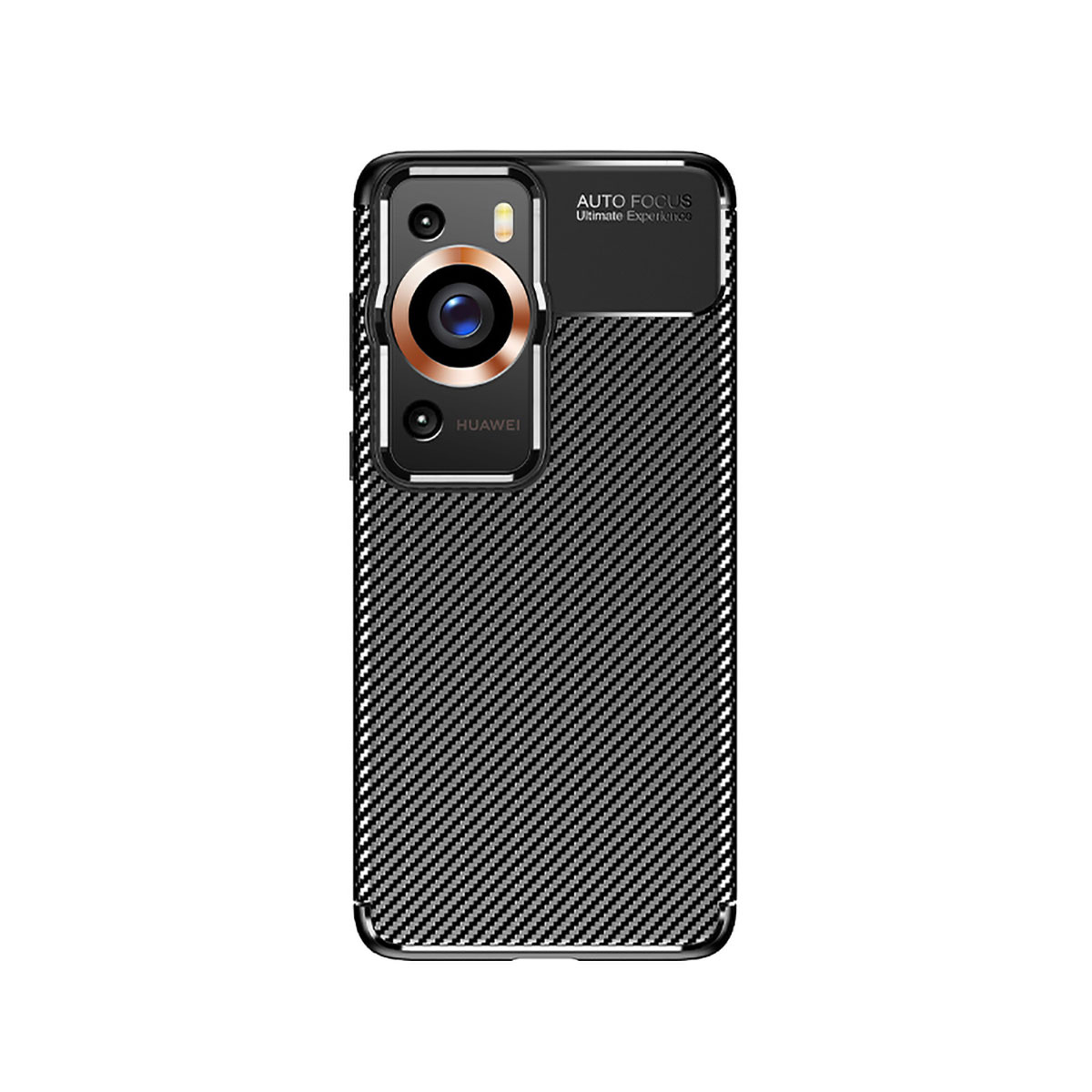 Huawei P60 Pro Kılıf NXXA Negro Silikon Kapak-Siyah