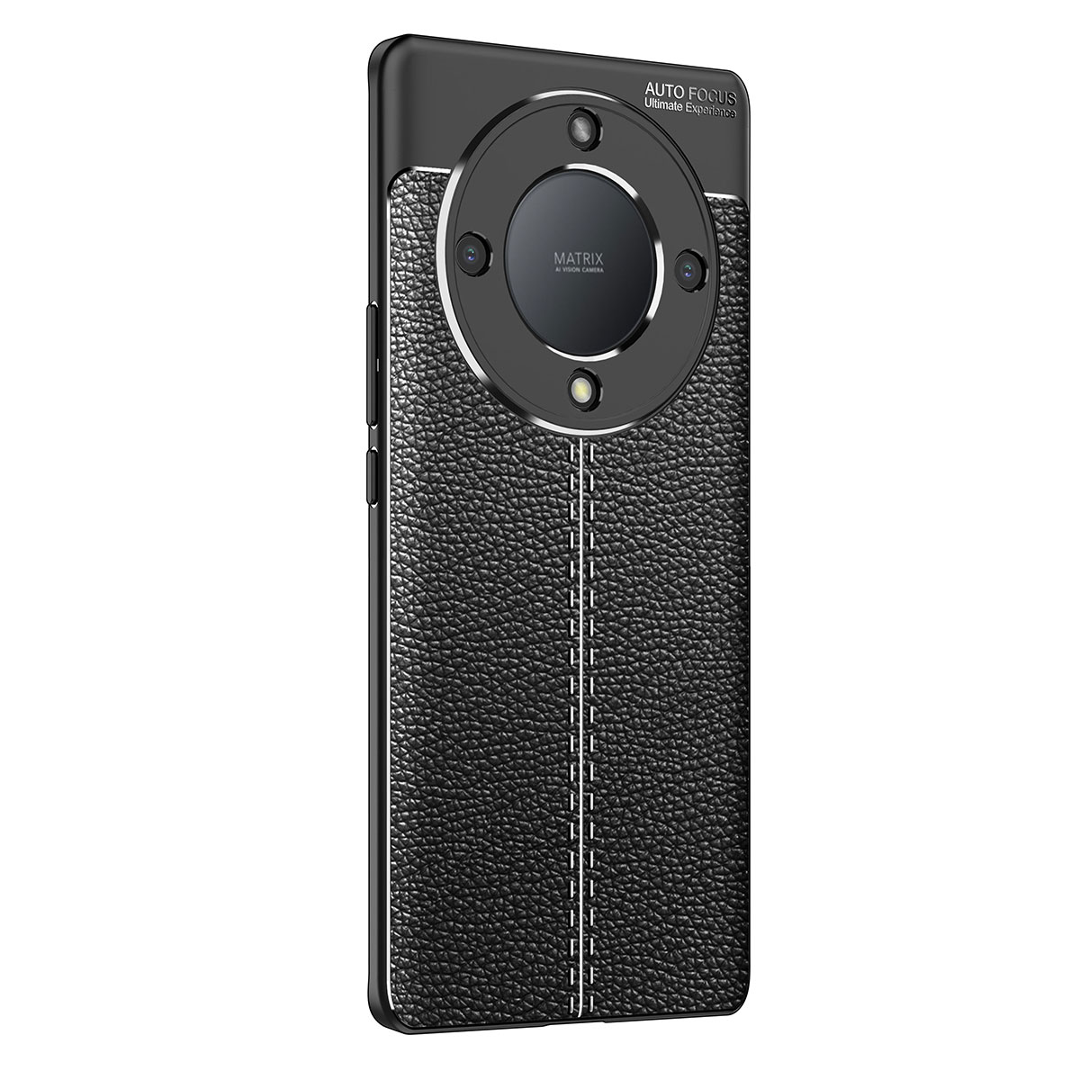 Huawei Honor X 9A Kılıf NXXA Niss Silikon Kapak-Siyah