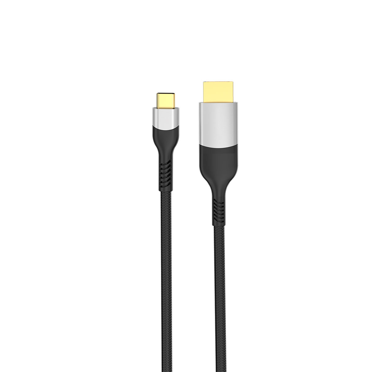 Gri QG08 8K 60 Hz Görüntü Kalitesi Type-C to Display Port Kablo 3m