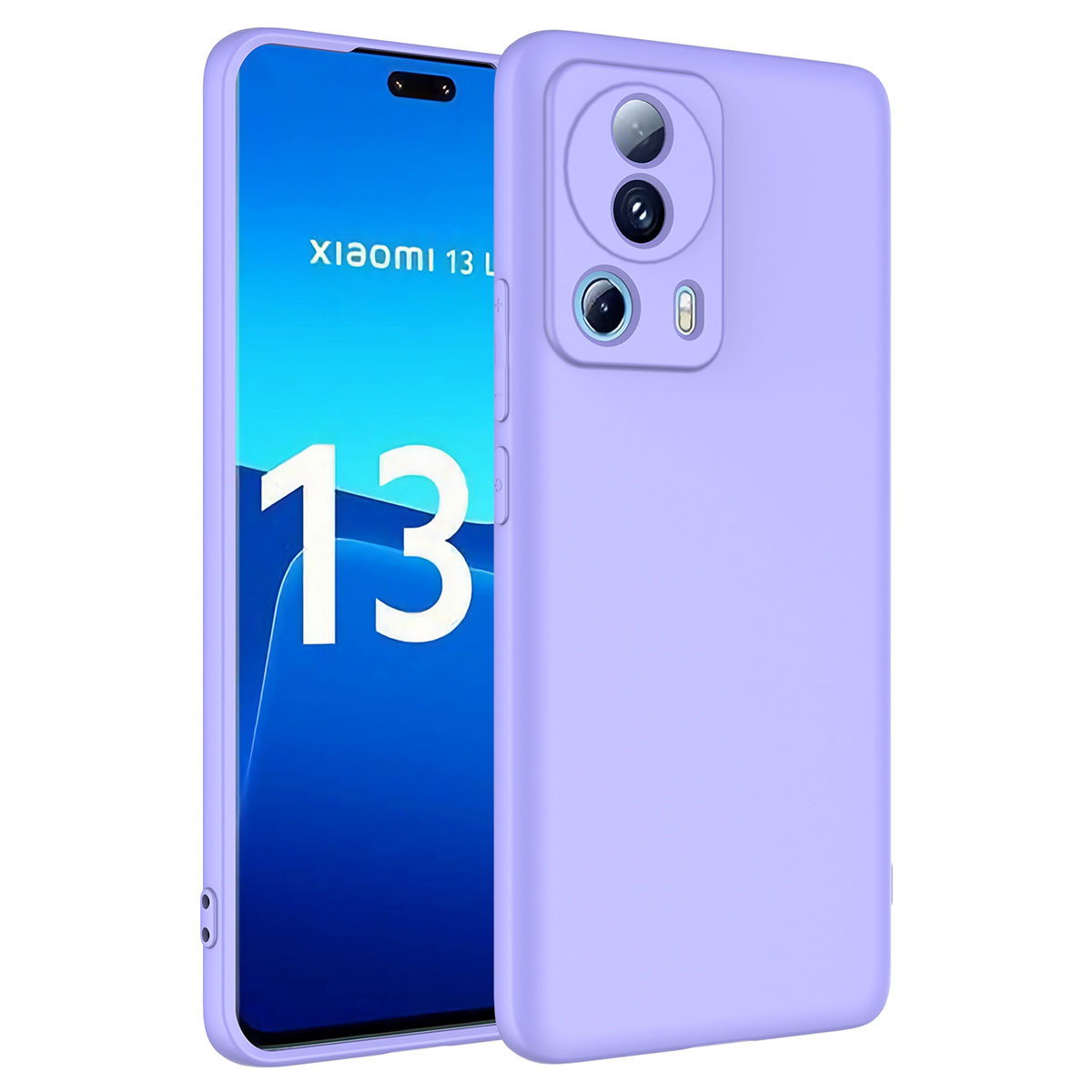 Xiaomi Mi 13 Lite Kılıf NXXA Mara LaAAKan Kapak-Lila