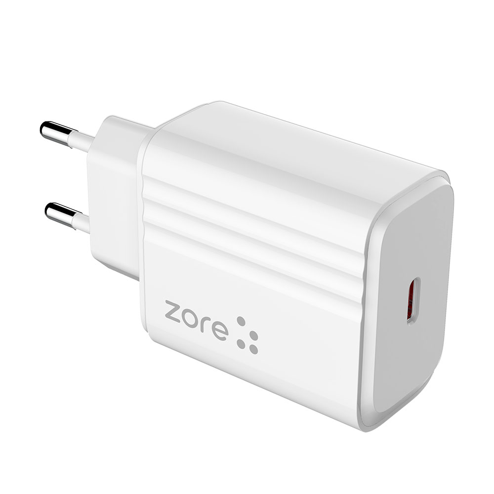 ​Zore Play Serisi PL2 20W PD Seyahat Şarj Aleti - Beyaz