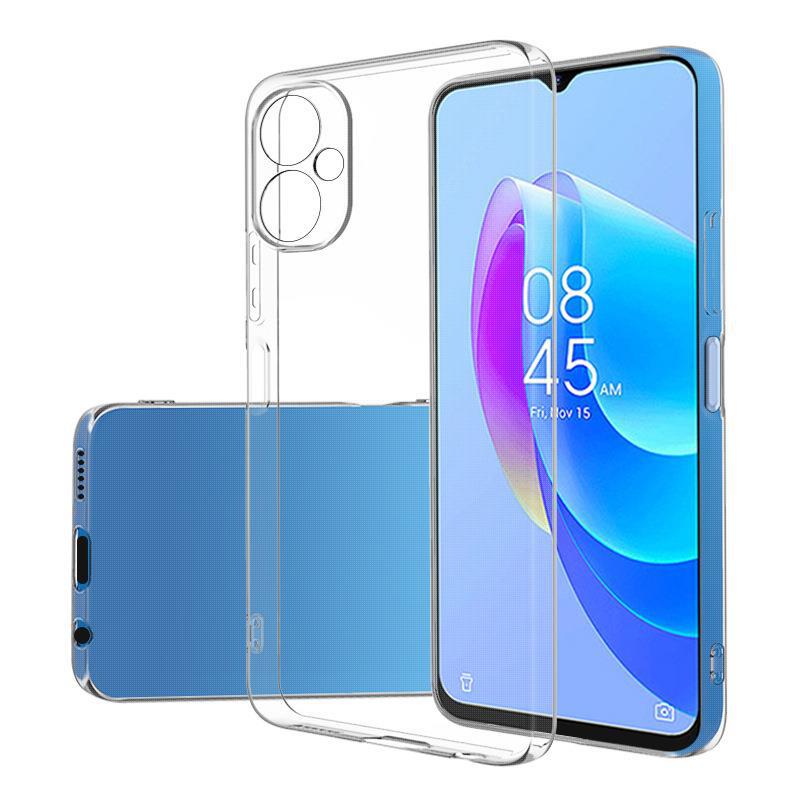 Tecno Camon 19 Neo Kılıf NXXA Süper Silikon Kapak-Renksiz