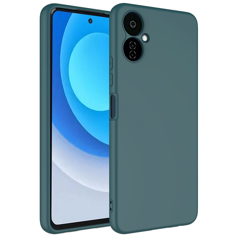 Tecno Camon 19 Neo Kılıf NXXA Mara LaAAKan Kapak-Koyu Yeşil