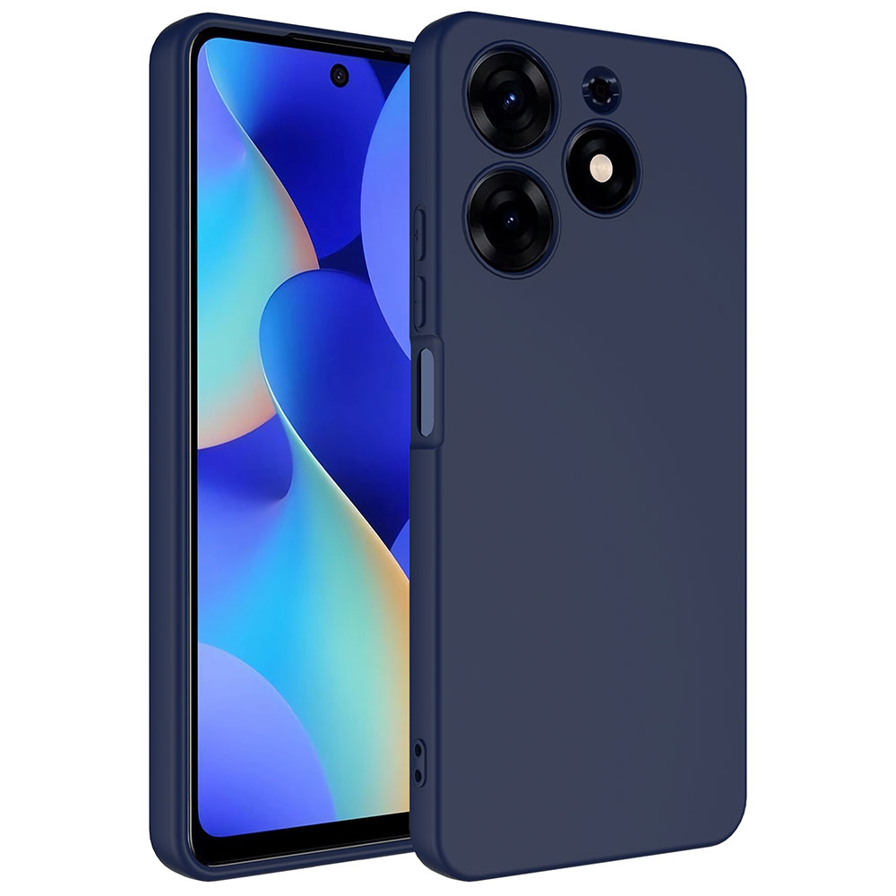 Tecno Spark 10 Pro Kılıf NXXA Mara LaAAKan Kapak-Lacivert