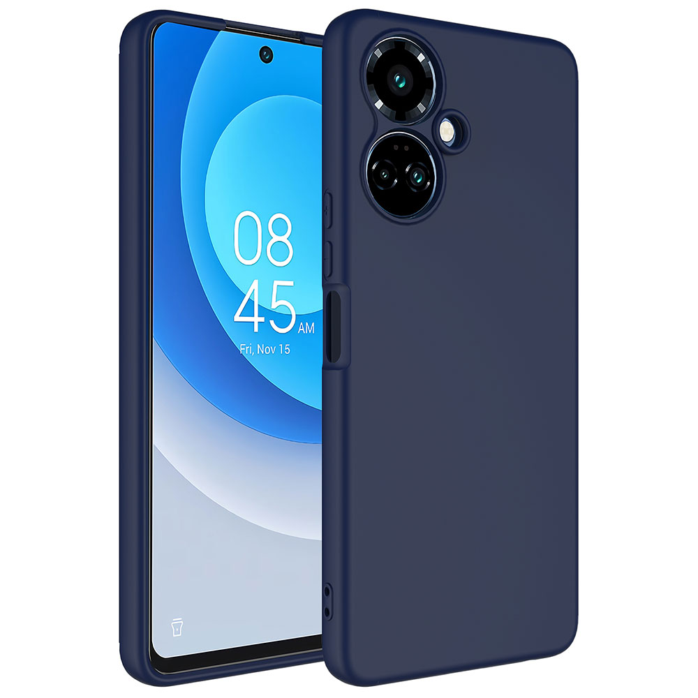 Tecno Spark 9 Pro Kılıf NXXA Mara LaAAKan Kapak-Lacivert
