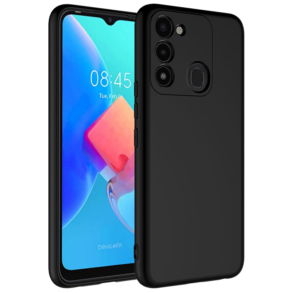 Tecno Spark 8C Kılıf NXXA Mara LaAAKan Kapak-Siyah