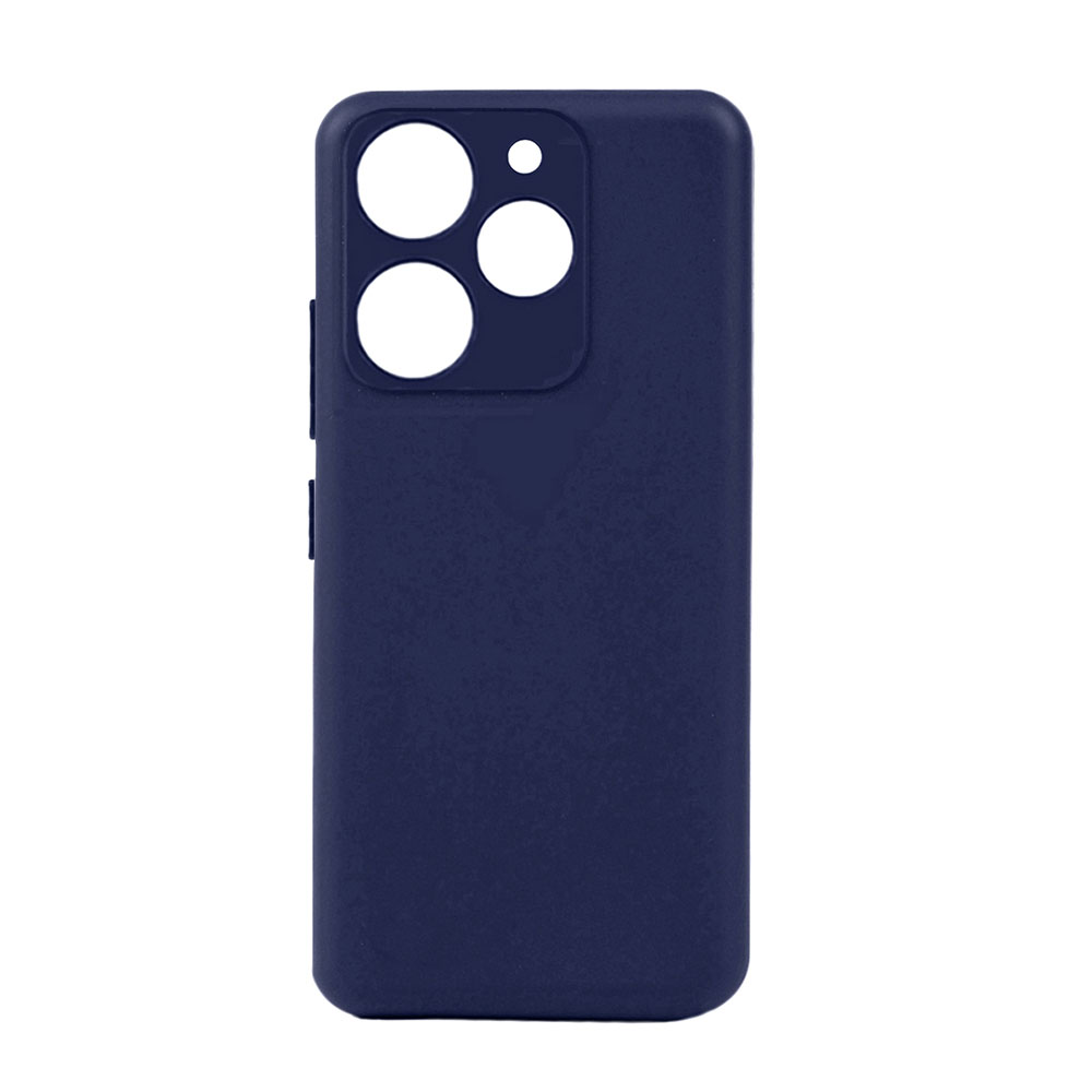 Tecno Spark 10 Pro Kılıf NXXA Biye Silikon-Lacivert