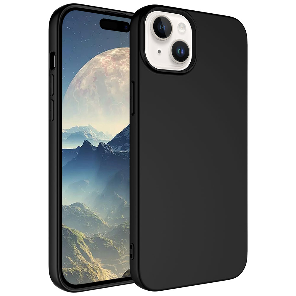 iPhone 15 Plus Uyumlu NXXA LSR LaAAKan Kapak-Siyah