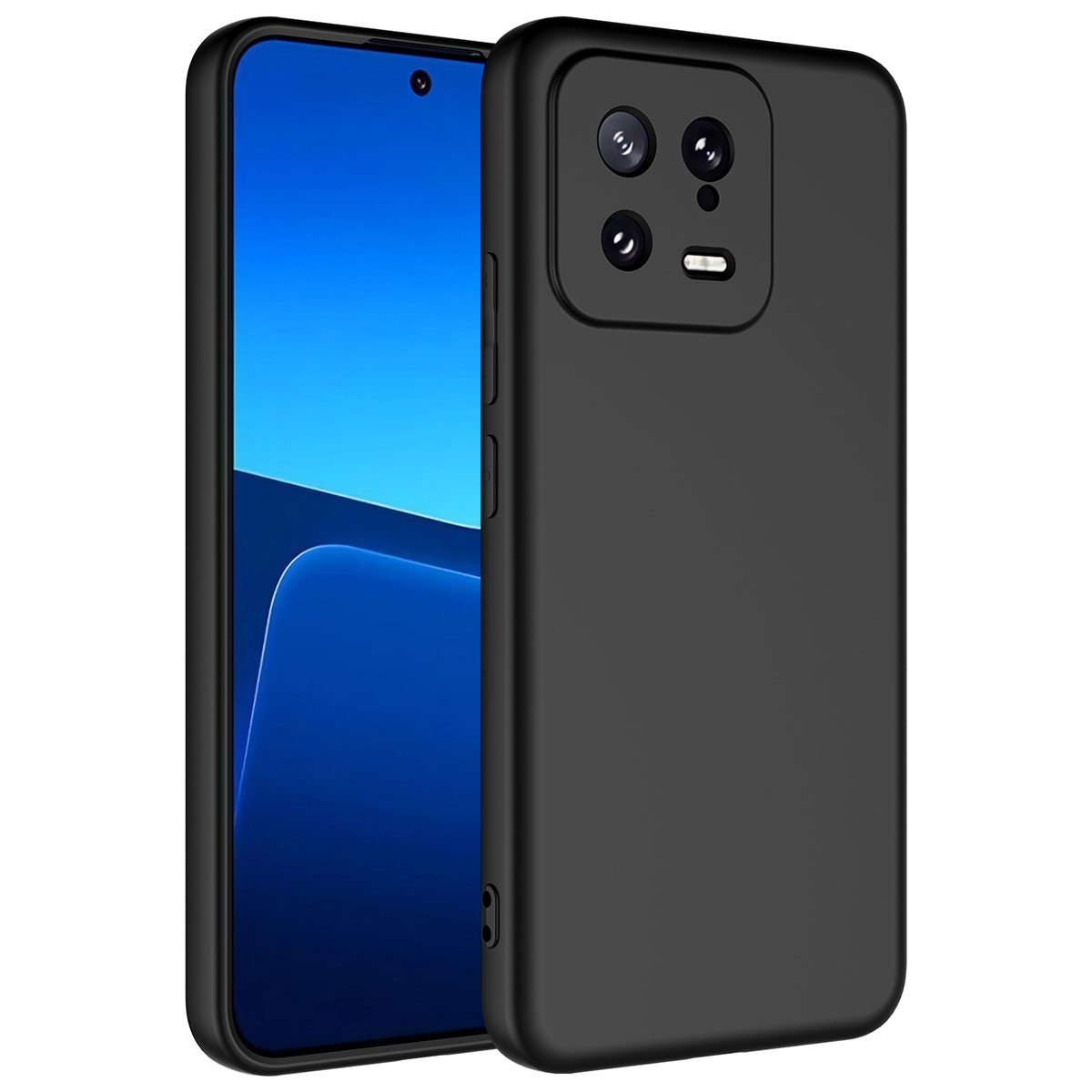 Xiaomi Mi 13 Kılıf NXXA Mara LaAAKan Kapak-Siyah