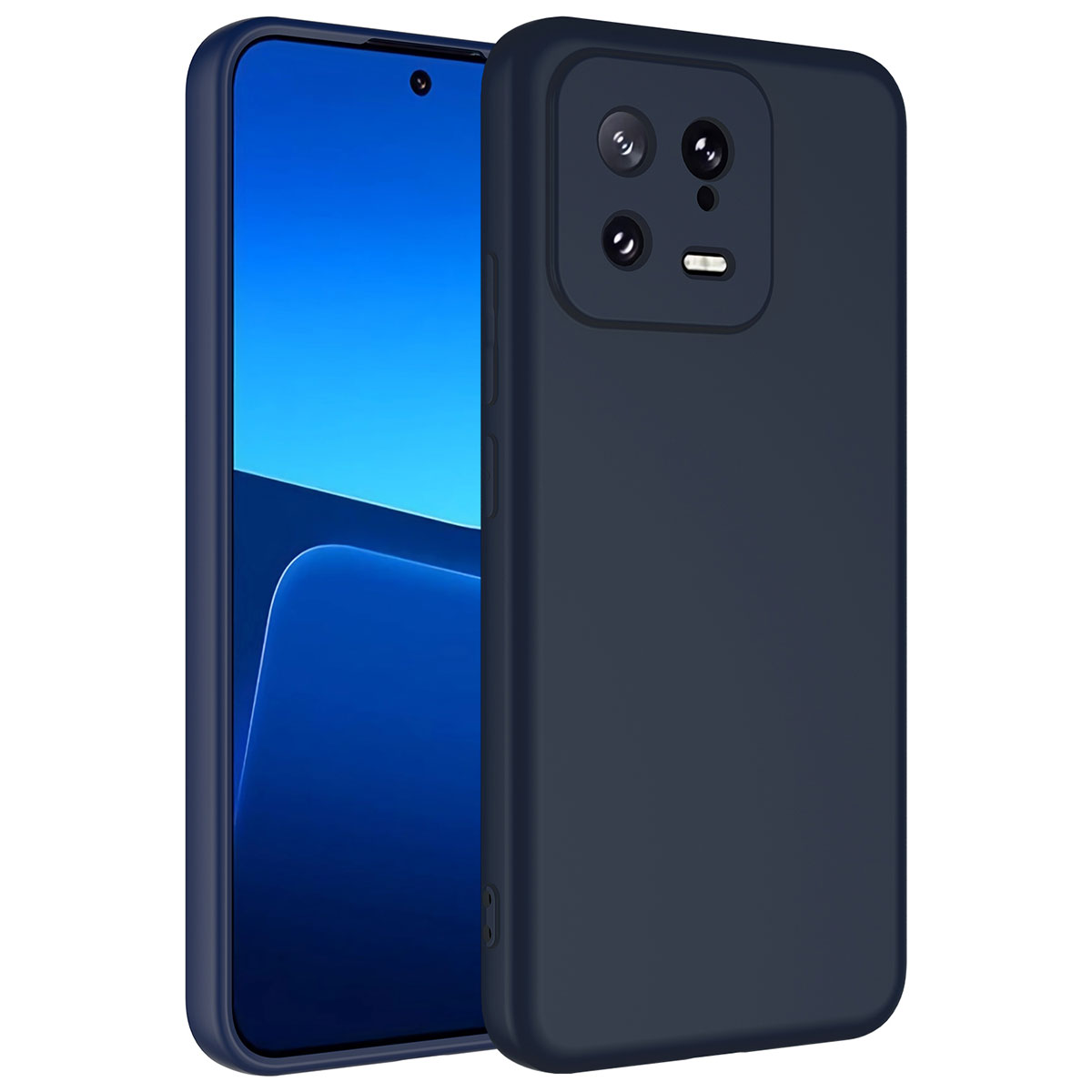 Xiaomi Mi 13 Kılıf NXXA Mara LaAAKan Kapak-Lacivert