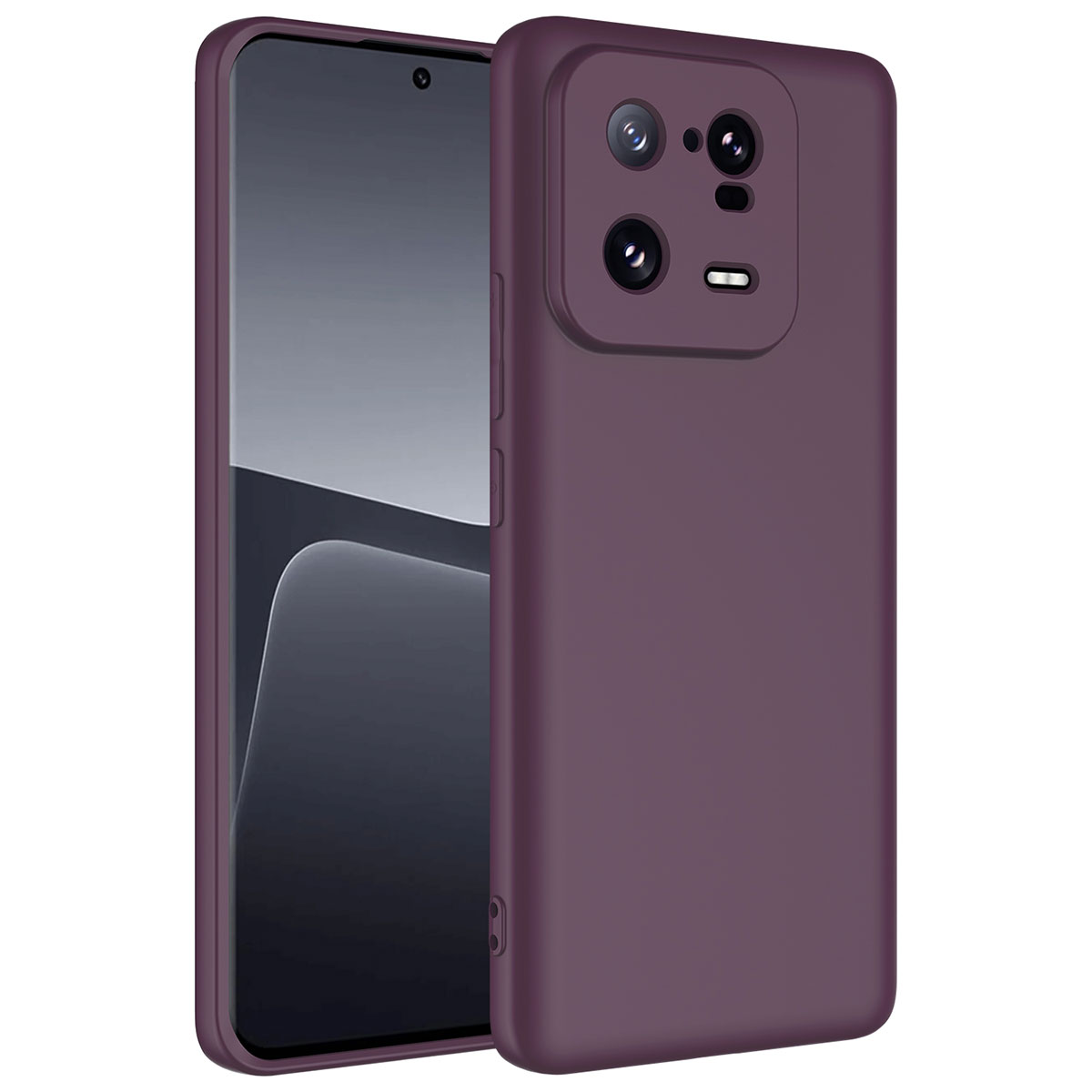 Xiaomi Mi 13 Pro Kılıf NXXA Mara LaAAKan Kapak-Koyu Mor